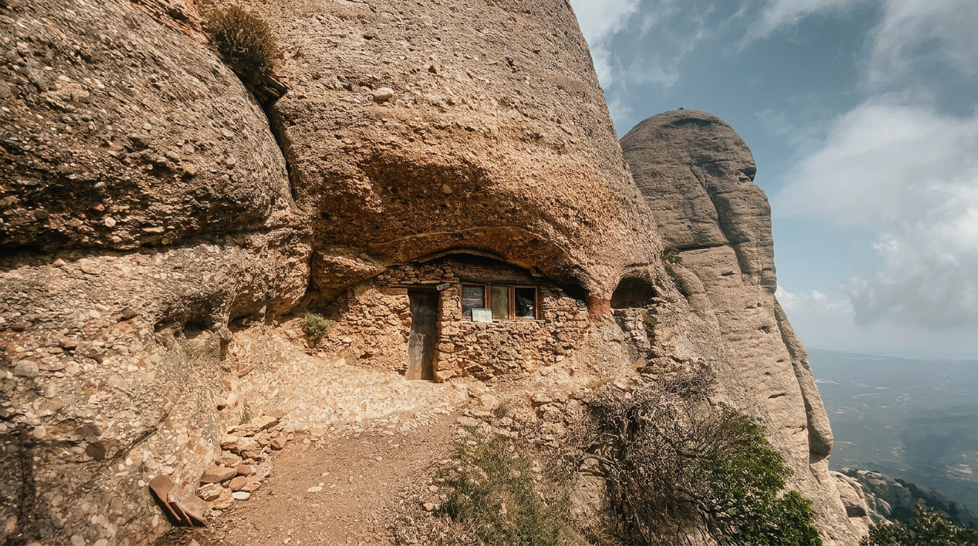 Guided route to the monastery & hermitages of Montserrat