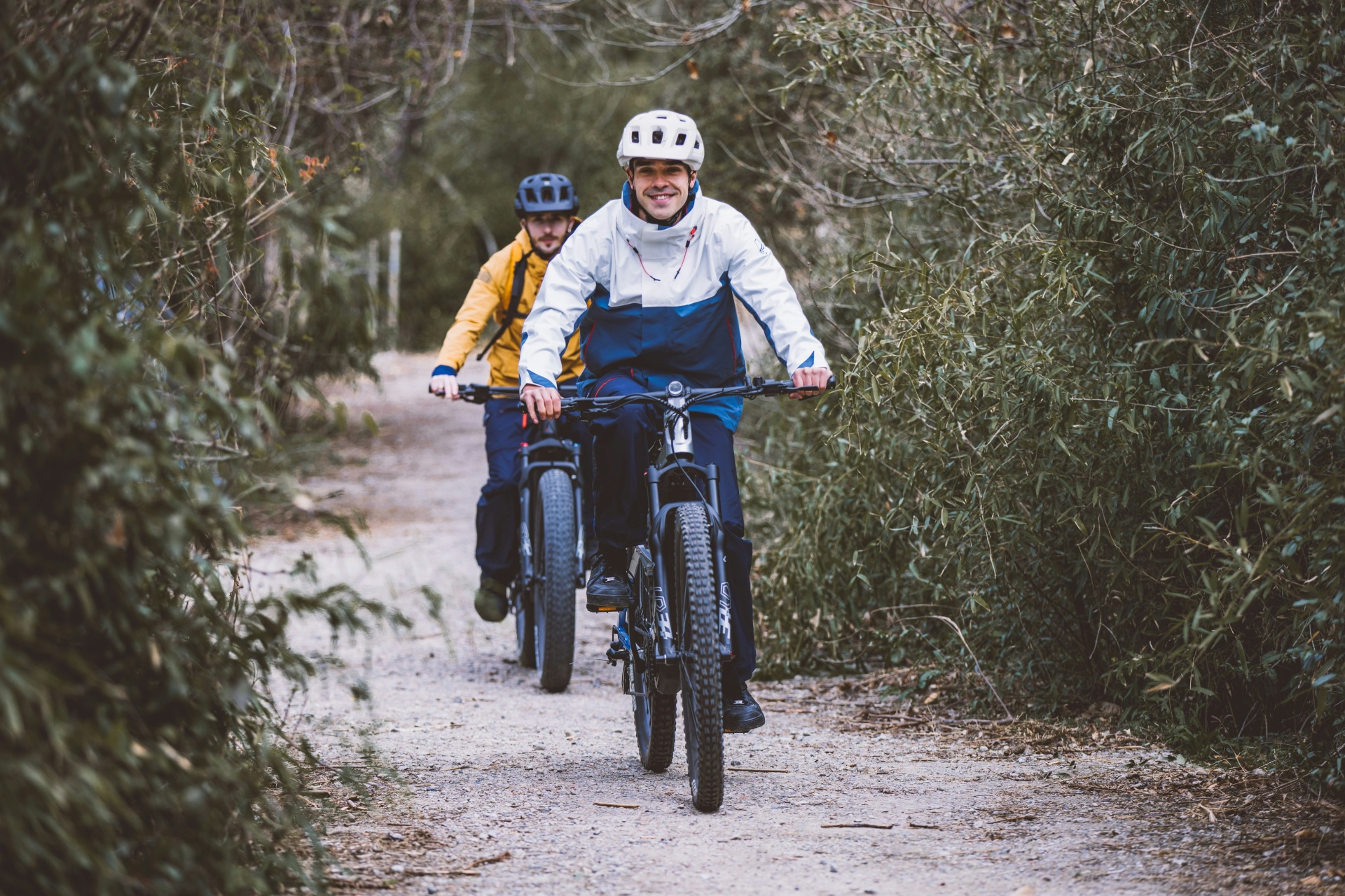 E-Bike through Montserrat trails