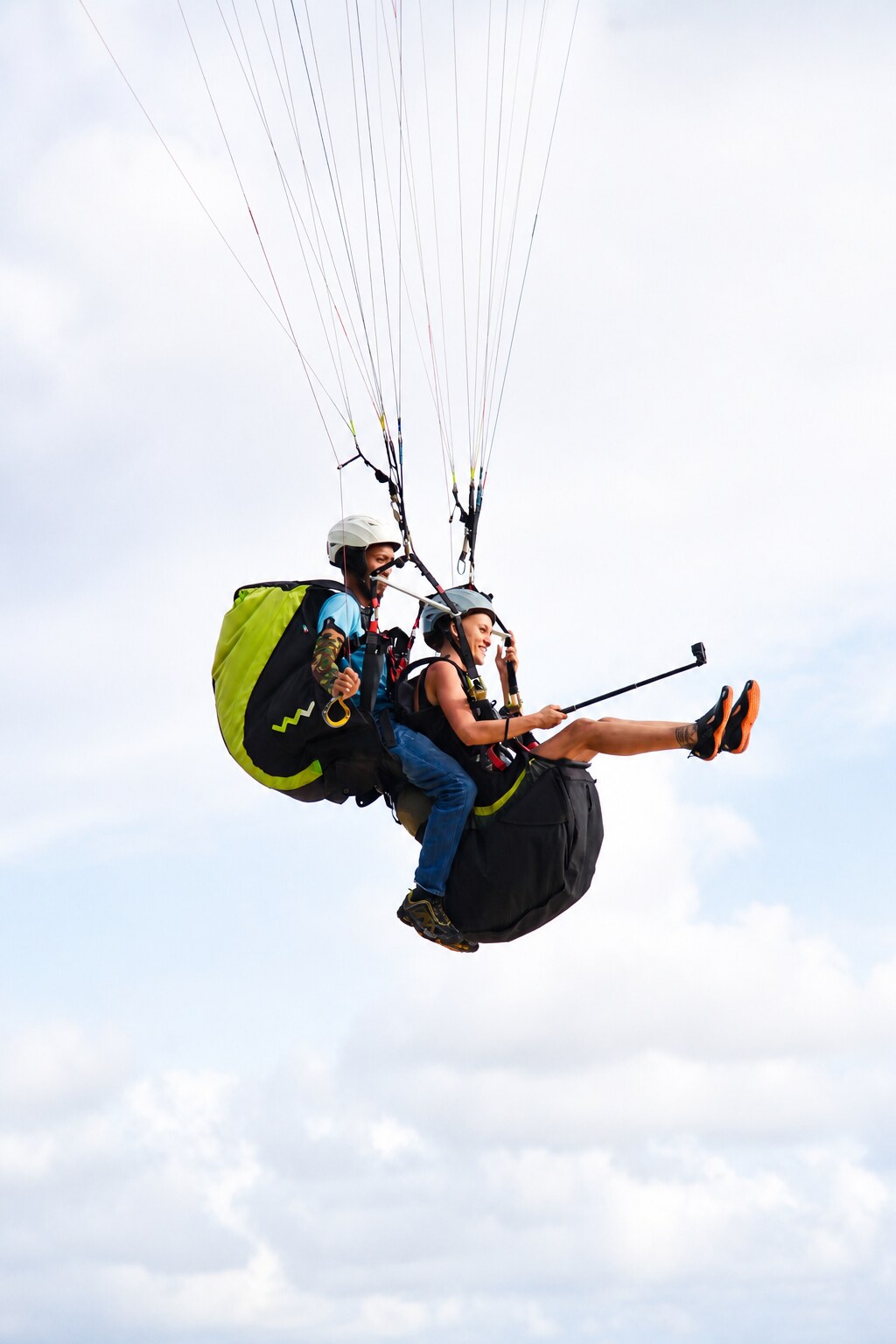 Tandem Paragliding Flight in Igualada, Barcelona